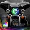 Xk Glow - XK-7IN-HD-KIT - 7" Xkchrome Rgb Headlight