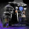 Xk Glow - XK-7IN-HD-KIT - 7" Xkchrome Rgb Headlight