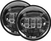 Cyron - ABIG4.5-A6K - Passing Lamps 4.5" Black Harley