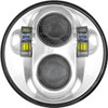 Cyron - ABIG5-A6KC - Headlight 5.75" Chrome