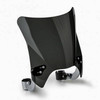 National Cycle - N2833-001 - Mohawk Windshield Dark Tint Chrome Hardware