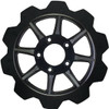 Lyndall Brakes - 2104-2103 - High Carbon Steel Phoenix Rear Rotor Black 11.8"