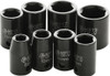 Performance Tool - M589DB - 8 Pc 3/8" Met Imp Skt Set Shallow