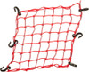 Powertye - 50151 - Cargo Net Adjustable Red 15"X15"