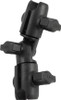 Ram - RAP-B-200-2U - Double Socket Swivel Arm Fits 1" Ball Base 6.25" Long