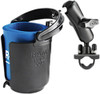 Ram - RAM-B-132R - Self-Leveling Cup Holder & Cozy W/Zinc Coated U-Bolt Base