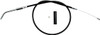 Motion Pro - 06-0335 - Black Vinyl Idle Cable