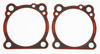 James Gaskets - 16774-96-XT1 - Gasket Cyl Base All Evo Xl Rcm W/Bead .016 2/Pk 16774-96-Xt1