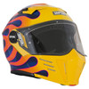 Simpson Helmets - Wildfire Yellow Mod Bandit Helmet