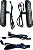 Custom Dynamics - CD-LRST-SB-S - LED Saddlebag Lights - Smoke Lens - Matte Black