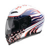  Z1R - Jackal Patriot Full-Face Helmet - Red/White/Blue 