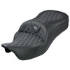 Saddlemen - Lattice Stitch Roadsofa™ King Seat without Backrest fits '08-'25 FLH/FLT Models