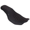 Mustang - Double Diamond Low Squareback Seat fits '23-'26 FLH/FLT Models
