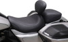 Mustang - Black Stitch Wide Tripper™ Solo Seat fits '23-'26 FLT/FLH Models