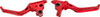 Arlen Ness - 530-033 - Method Lever Set - Red