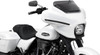 Memphis Shades - MEP88610 - Spoiler Windshield - 2" - Dark Black Smoke - FLHX
