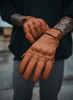Deadbeat Customs - Brawler Leather Gloves - Tan