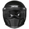 Simpson Helmets - Flat Black Outlaw Bandit 3.0 Helmet