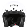 Simpson Helmets - Gloss White Chopper Helmet