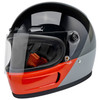 Biltwell - Black/Orange/Gray Gringo SV Intersection Helmet