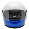 Biltwell - White/Red/Blue Gringo S Apex Helmet