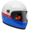 Biltwell - White/Red/Blue Gringo S Apex Helmet