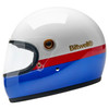 Biltwell - White/Red/Blue Gringo S Apex Helmet