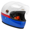 Biltwell - White/Red/Blue Gringo S Apex Helmet