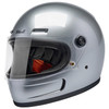 Biltwell - Gloss Silver Gringo SV Helmet