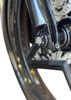 Paul Yaffe Bagger Nation - PYO:YAXLE-07-HT-BK - Y-Axle with Turret Style Axle Cover Kit - Custom - Front - Black - 1"