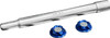 Paul Yaffe Bagger Nation - PYO:YAXLE-08-HT-BE - Y-Axle with Turret Style Axle Cover Kit - Custom - Front - Blue - 25 mm