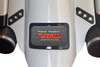Paul Yaffe Bagger Nation - PYO:KIT-3PC-DOSTDTPB - Rear Fender Kit - With Side Covers - Black Plate Frame - Thunder Bolts