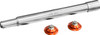 Paul Yaffe Bagger Nation - PYO:YAXLE-07-TP-OR - Y-Axle with 12 Point Style Axle Cover Kit - Custom - Front - Orange - 1"