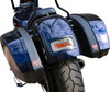 Paul Yaffe Bagger Nation - PYO:TPLK-T-B - Tri-Pod Taillight - Lightning Bolts - Triangle - Black