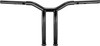 Burly Brand - B12-6082B - Dominator Handlebar - Touring/Softail - 12" - Black