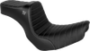 Slyfox Chariot Seat - Black Vinyl, Black Classic Stitch, Silver Logo 4730B