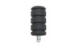 V-Twin - 21-0038 - M8 Shifter Footpeg Black Rubber - Fits 2018-Up Harley-Davidson Softail FXST/FLST