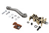 V-Twin F-ck Unbreakable Offset Kick Starter Arm Kit Stainless Steel w/ Brass Pedal 17-2839 - view 3