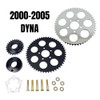 TC Bros Belt-to-Chain Drive Conversion Kit 111-0109 for 2000-2005 Harley-Davidson Dyna