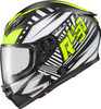 Scorpion - EXO-R430 Full Face Helmet - Head Trip - Hi-Vis Yellow