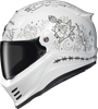 Scorpion - Covert FX Full Face Helmet - The Litas 2 - White