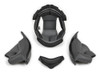 Scorpion - EXO-R320 Helmet KwikWick II Liner - Wht Snaps Liner/Cheek Pad Kit 2x