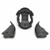 Scorpion - EXO-R320 Helmet KwikWick II Liner - Grey Snaps Liner/Cheek Pad Kit Sm