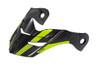 Scorpion - EXO-AT960 Peak Visor Hicks - Black/Hi-Vis Yellow