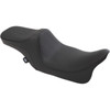 Drag Specialties - Predator III 2-Up Seat For Harley Davidson - Smooth vinyl