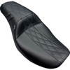 LePera - Outcast Seat For Harley Davidson Touring - No backrest – GT2 Inlay