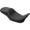 LePera - Maverick Seat For Harley Davidson - Black w/ Black HR Inlay – Double Diamond
