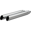  Khrome Werks - 4-1/2" War Hammer Indian Mufflers fits '14-'22 Indian Touring & '20-'22 Challenger Models W/O Bags - Chrome 