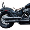 S&S Cycle - Grand National Race Slip-On Mufflers fits '18-'22 Harley Softail Models - Black Ceramic