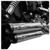 S&S Cycle - Grand National Slip-On Mufflers fits '08-'17 Harley Dyna Models - Chrome